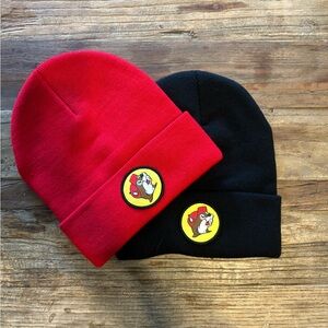 Buc-ee’s Beanies Bundle Black/Red